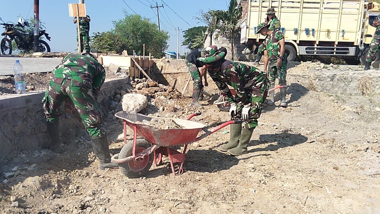 Di Ambang Penutupan TMMD, Talud Parangjoro Jadi Fokus Penyelesaian