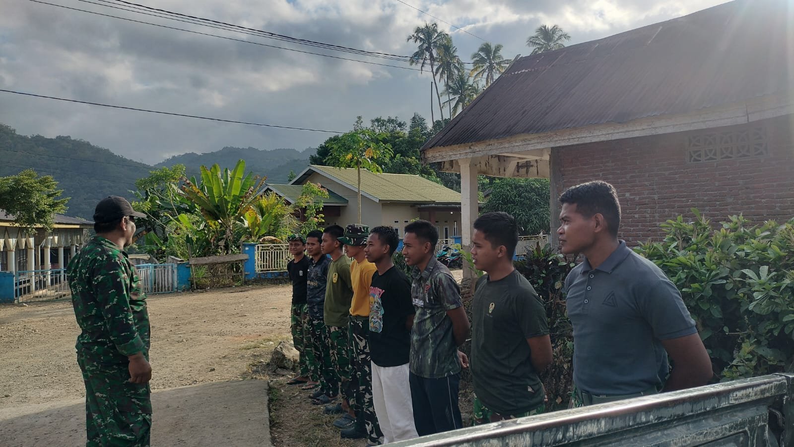 Apel Pagi di Bontocani Jadi Wujud Kedisiplinan Personel TMMD Ke-129