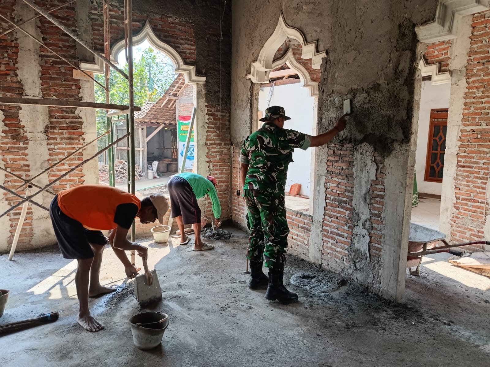 Masjid Al Mubarok Direhabilitasi, Sanitasi Jadi Prioritas TMMD